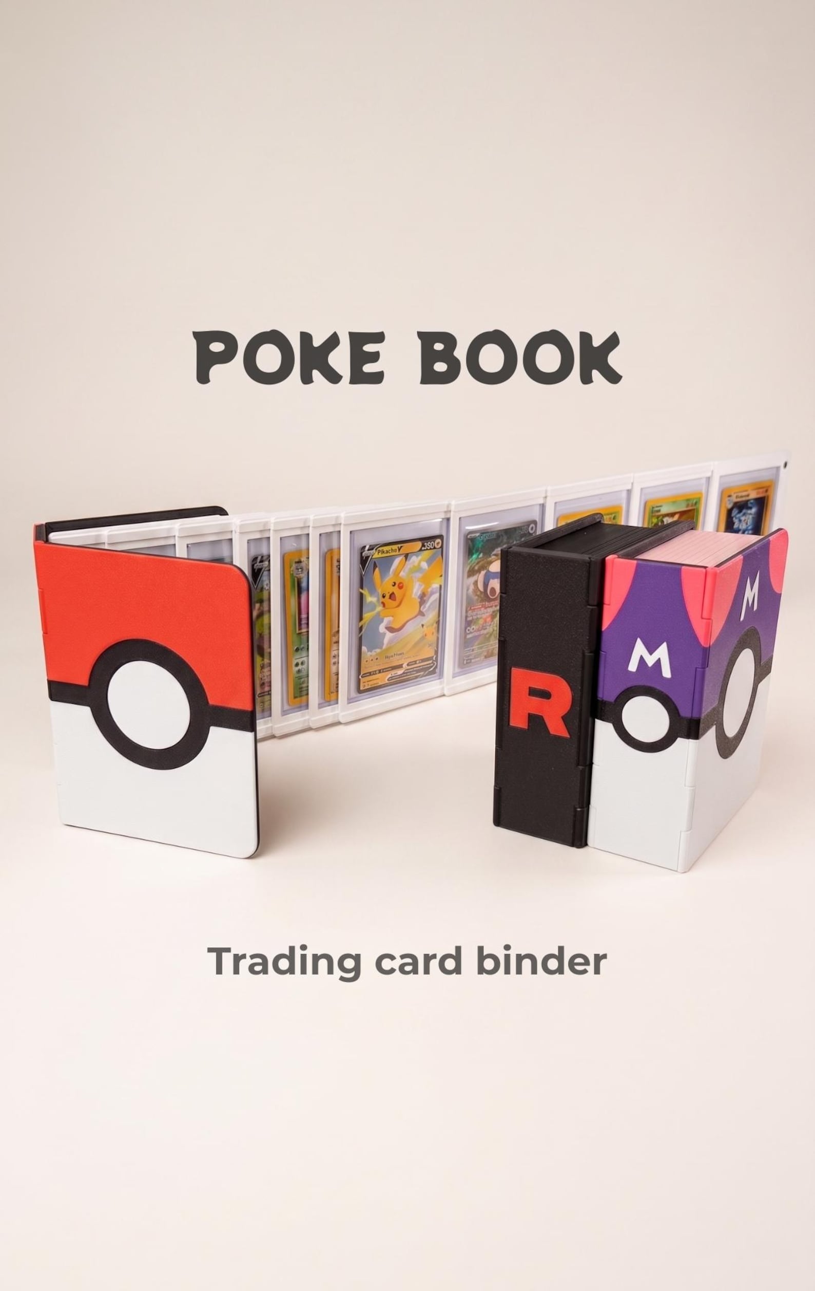 Magnetic Toploader Binder